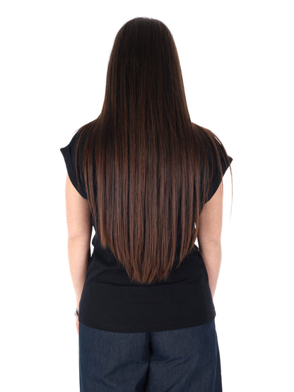 T-shirt maniche corte da donna Yes-Zee in nero