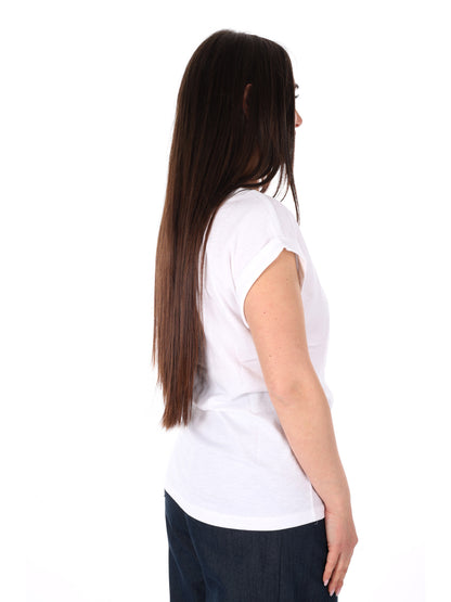 Yes-Zee T-shirt in bianco donna per la primavera estate