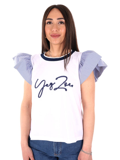 Yes-Zee T-shirt multicolore donna primavera estate