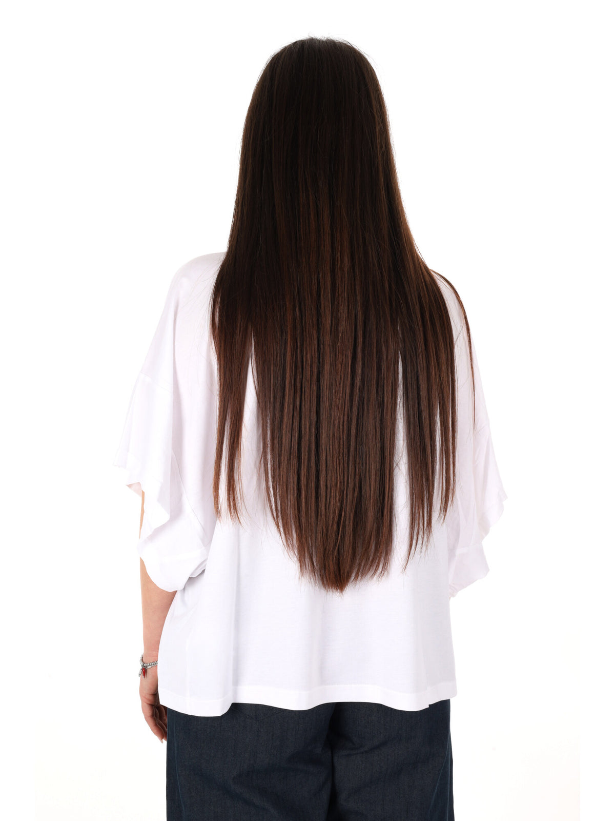 Yes zee t-shirt mm da donna bianco