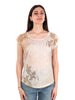 t-shirt-con-stampa-yes-zee-donna-beige
