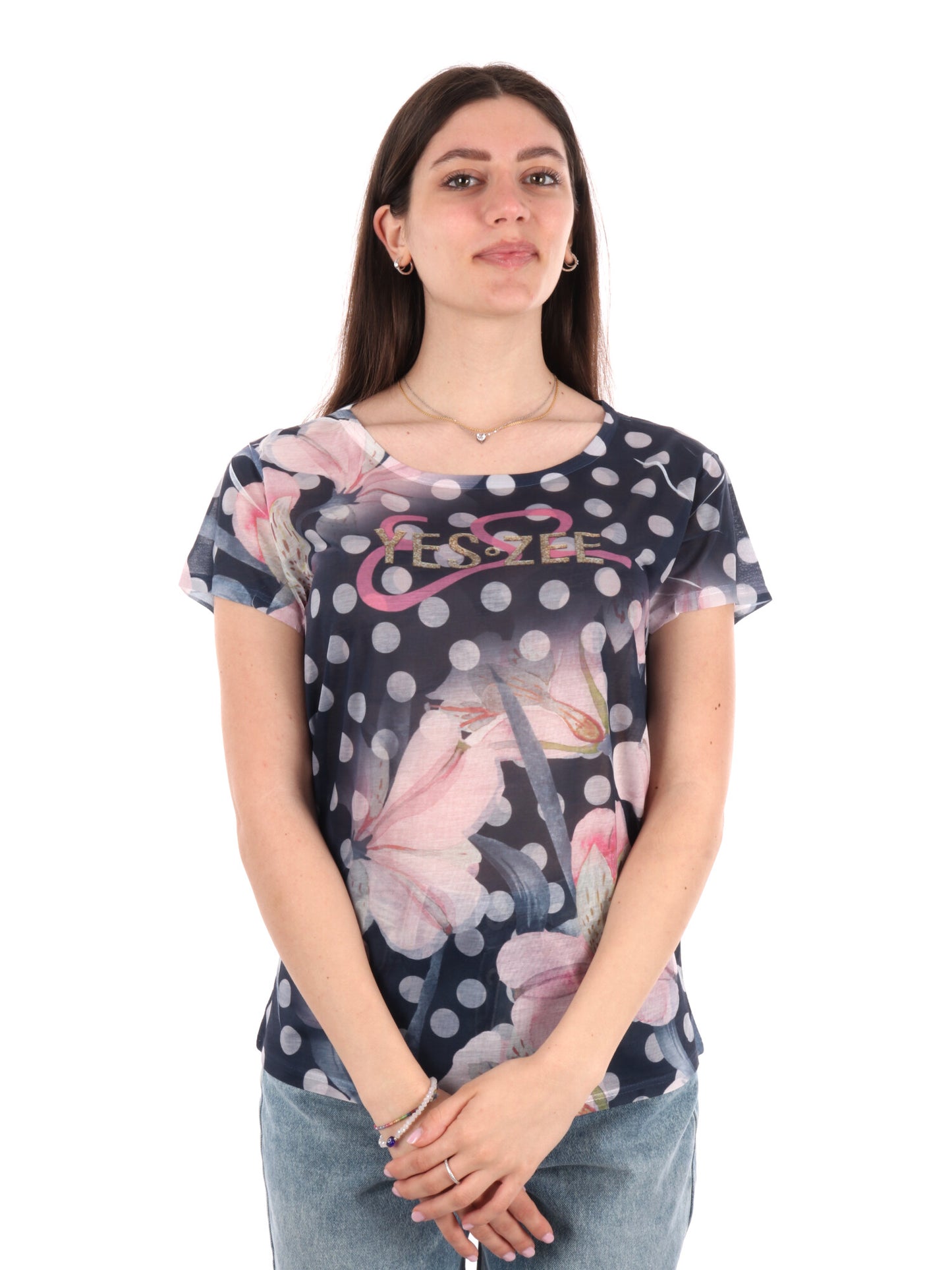 YES ZEE T-SHIRT MM - BLU