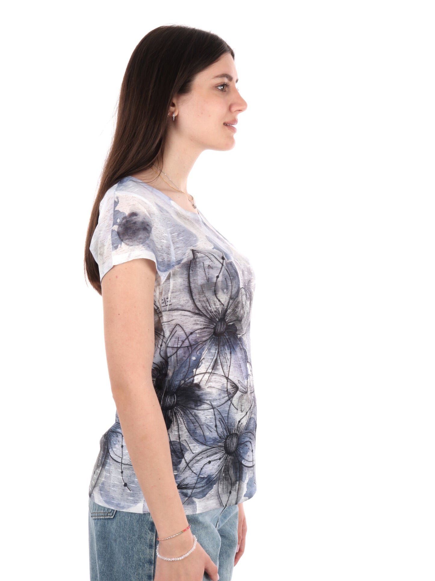 YES ZEE T-SHIRT MM - BLU