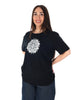 yes-zee-t-shirt-unisex-in-cotone-nero-per-primavera-estate