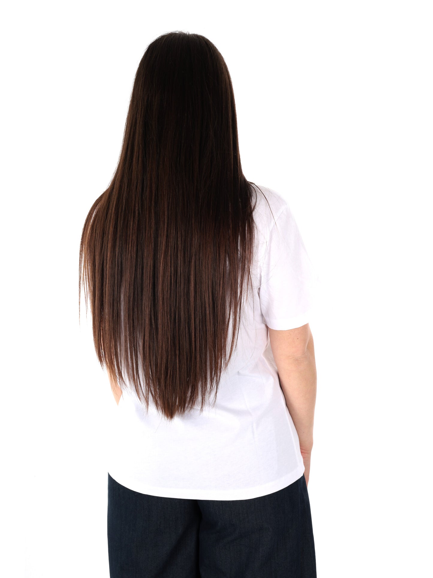T-shirt Yes-Zee donna in cotone bianca con dettaglio gioiello