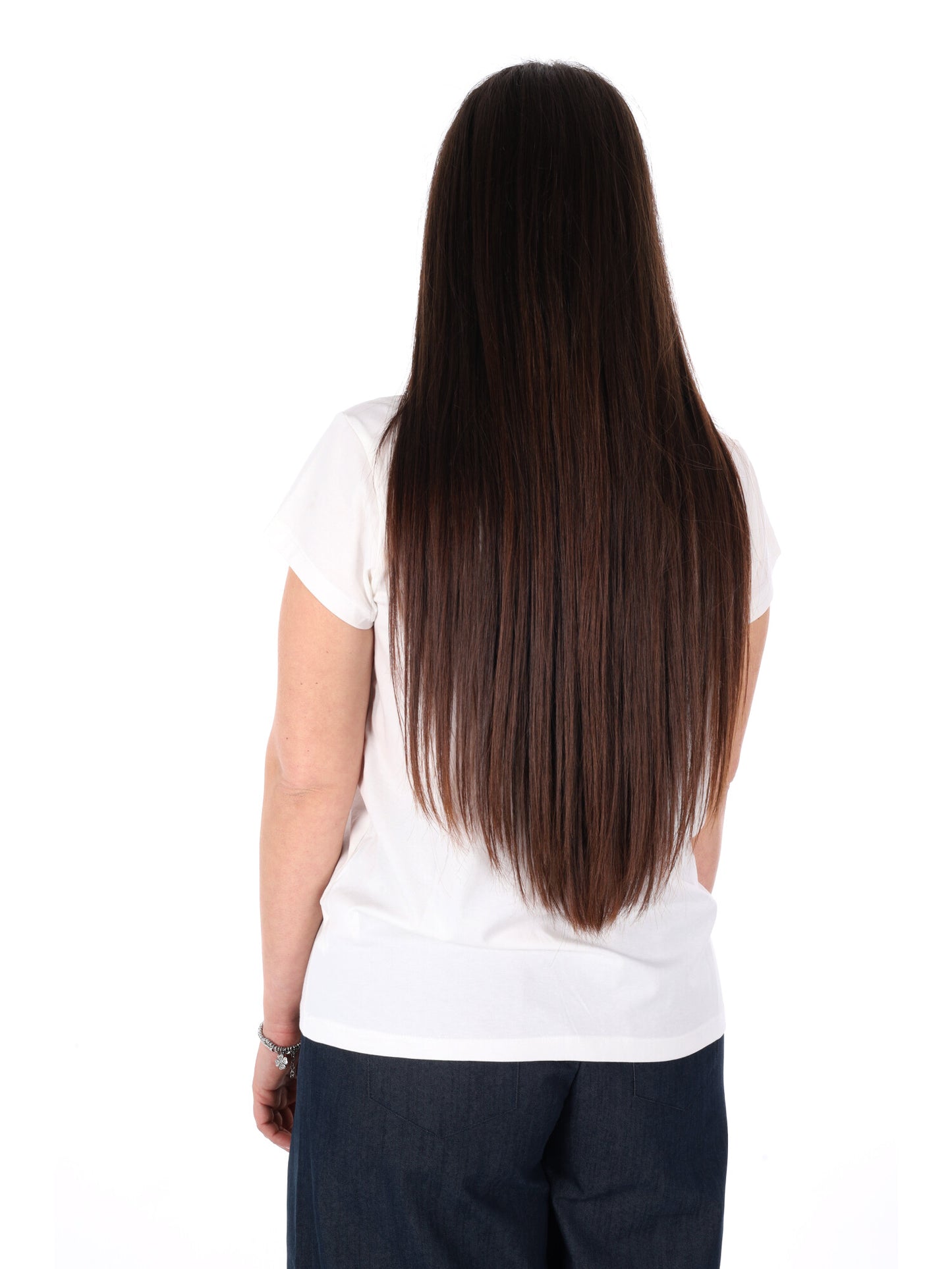 T-shirt maniche corte Yes-Zee donna bianca per primavera estate