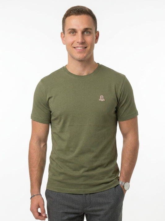 Refrigiwear Robin, t-shirt uomo verde a maniche corte