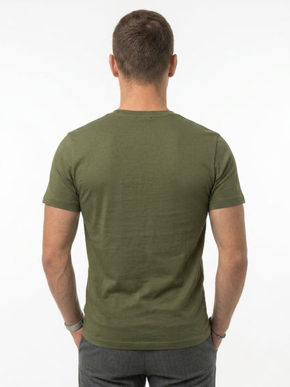 Refrigiwear Robin, t-shirt uomo verde a maniche corte