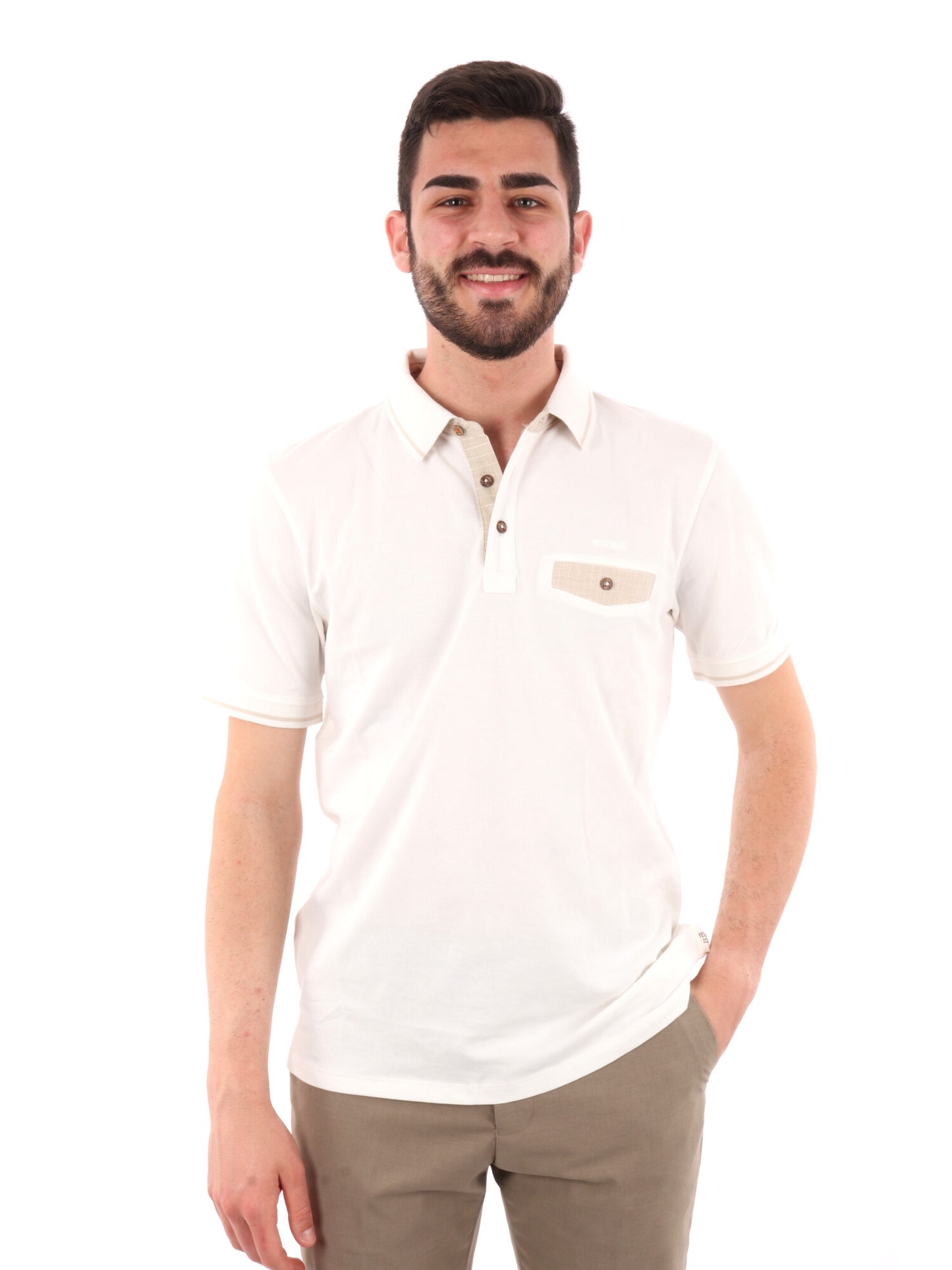 YES ZEE POLO MM - GESSO