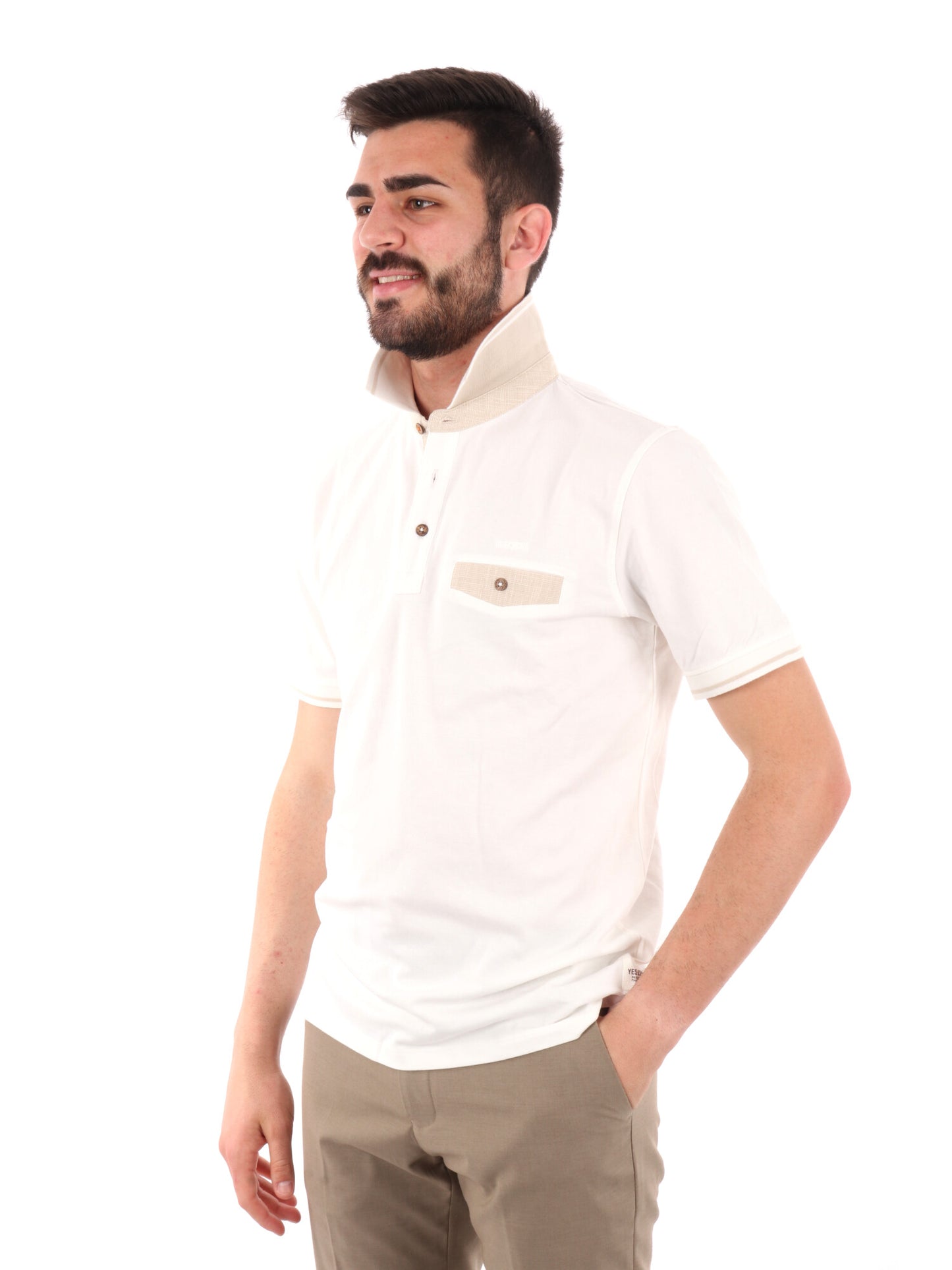 YES ZEE POLO MM - GESSO
