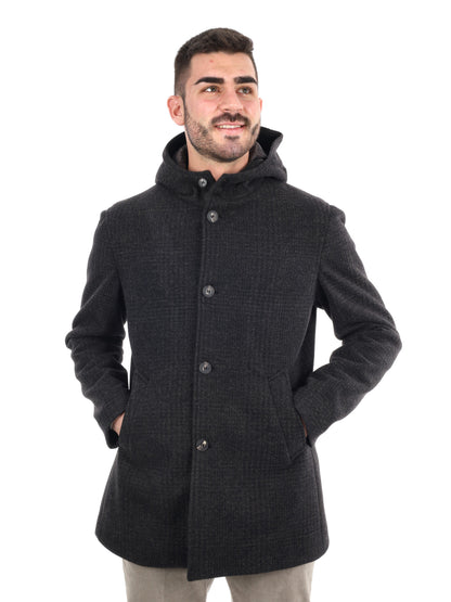 CAPPOTTO TABARRINI FB DA UOMO TESTA DI MORO