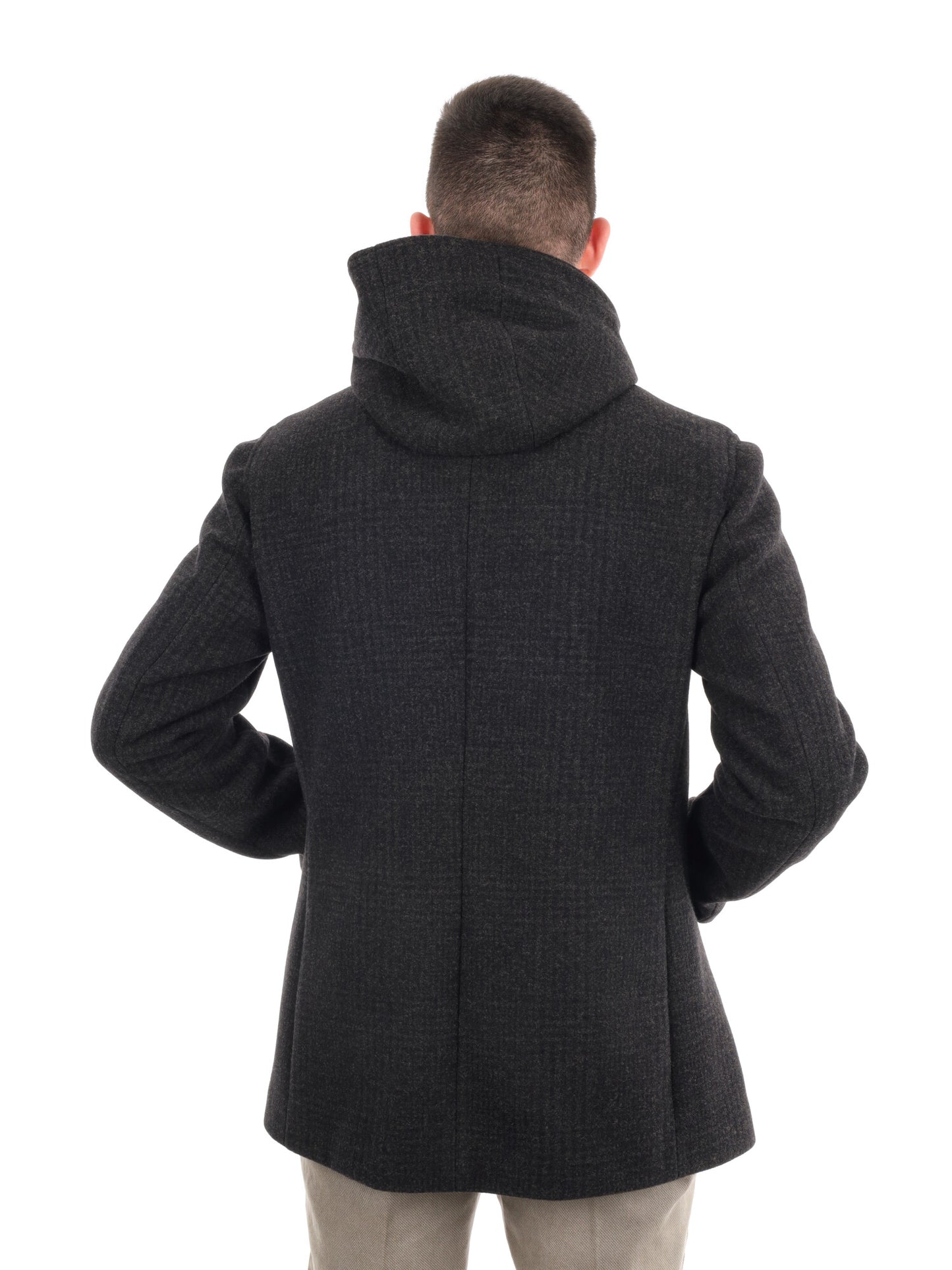 CAPPOTTO TABARRINI FB DA UOMO TESTA DI MORO