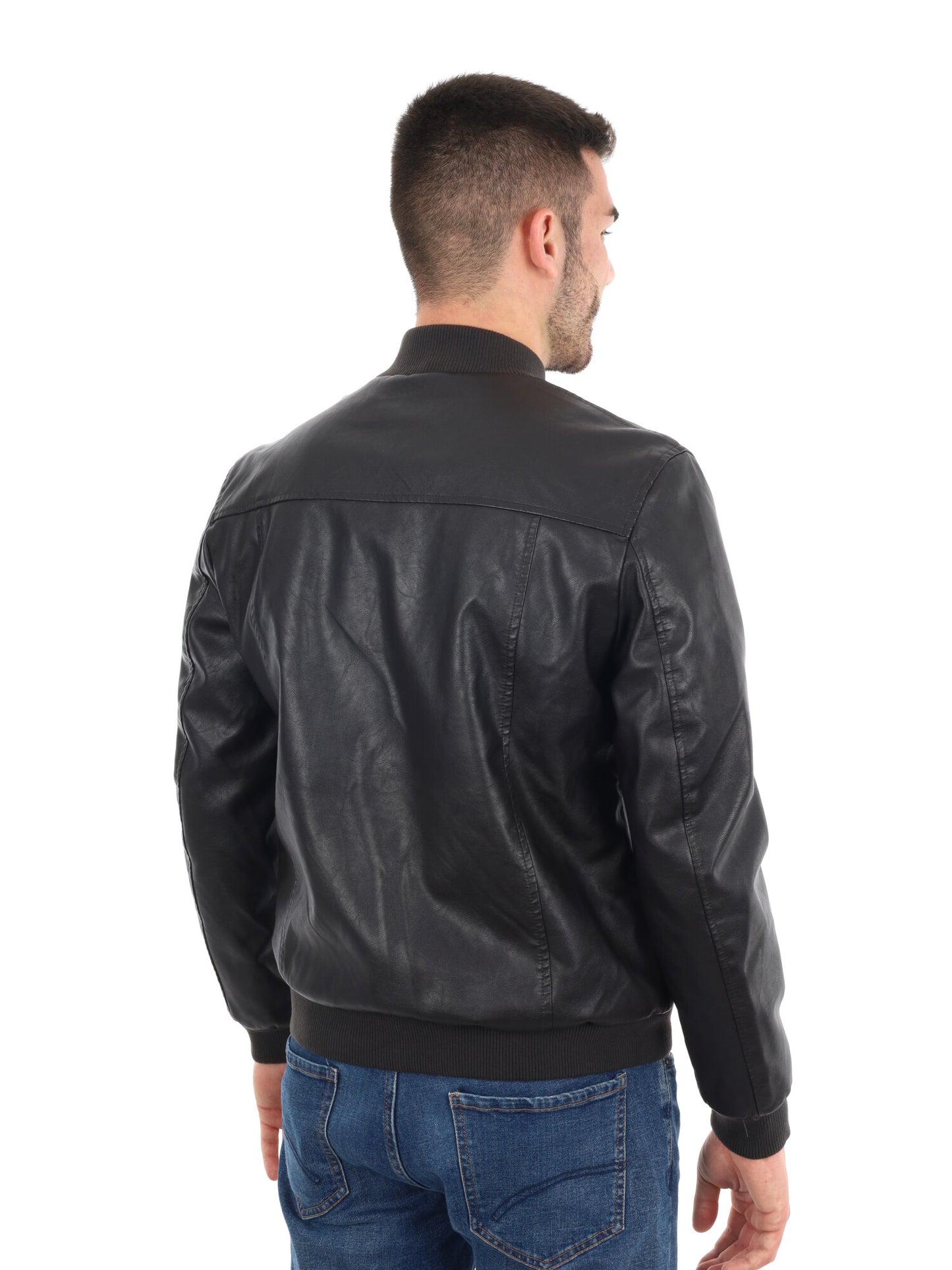 GIUBBINOIN ECOPELLE F.B. DA UOMO TESTA DI MORO