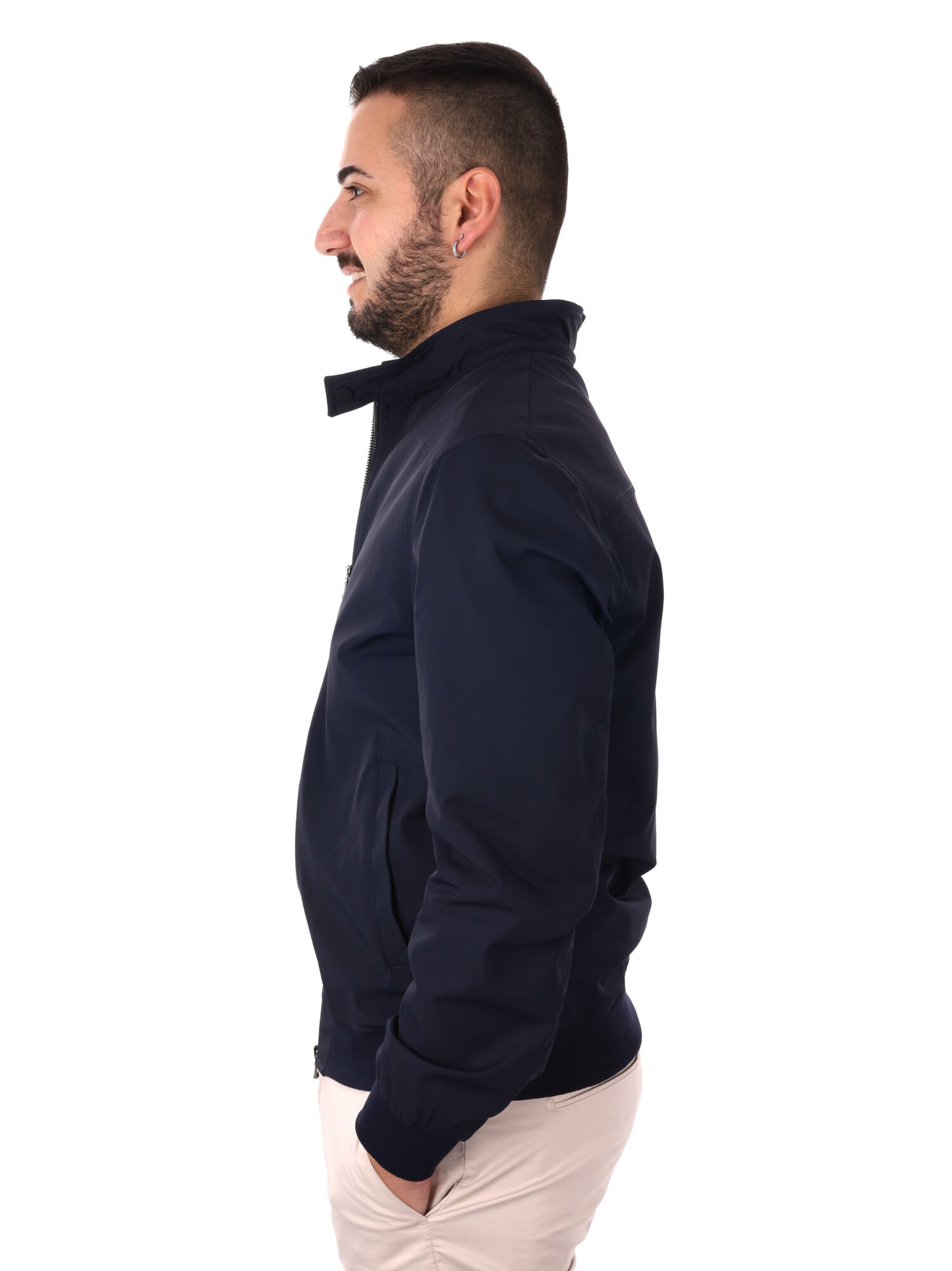 Giubbino Tambay blu da uomo, stile versatile e moderno