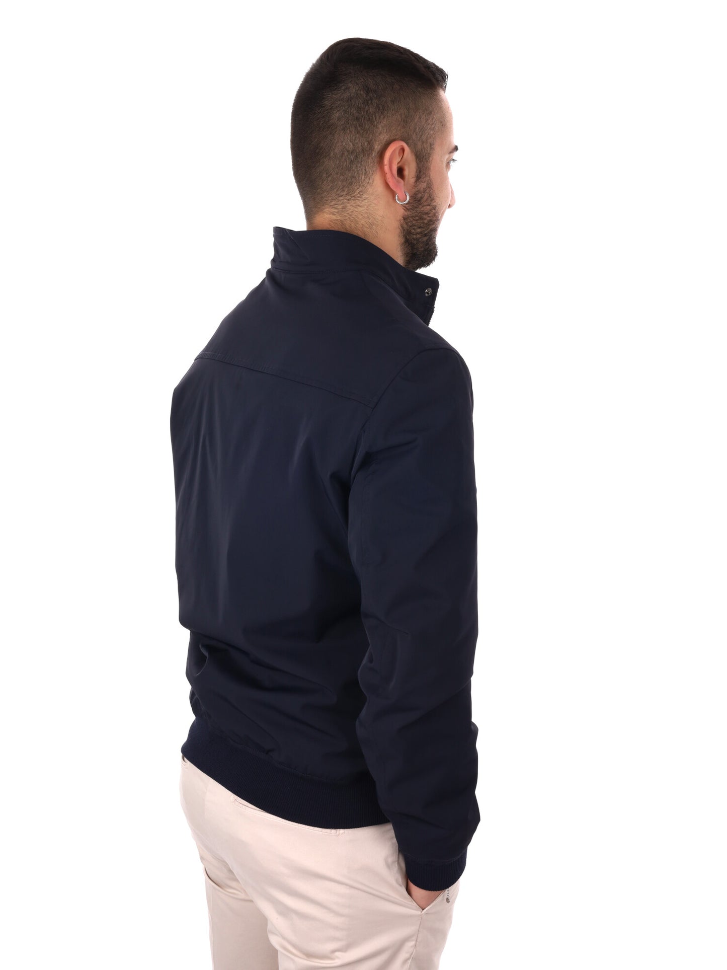 Giubbino Tambay blu da uomo, stile versatile e moderno