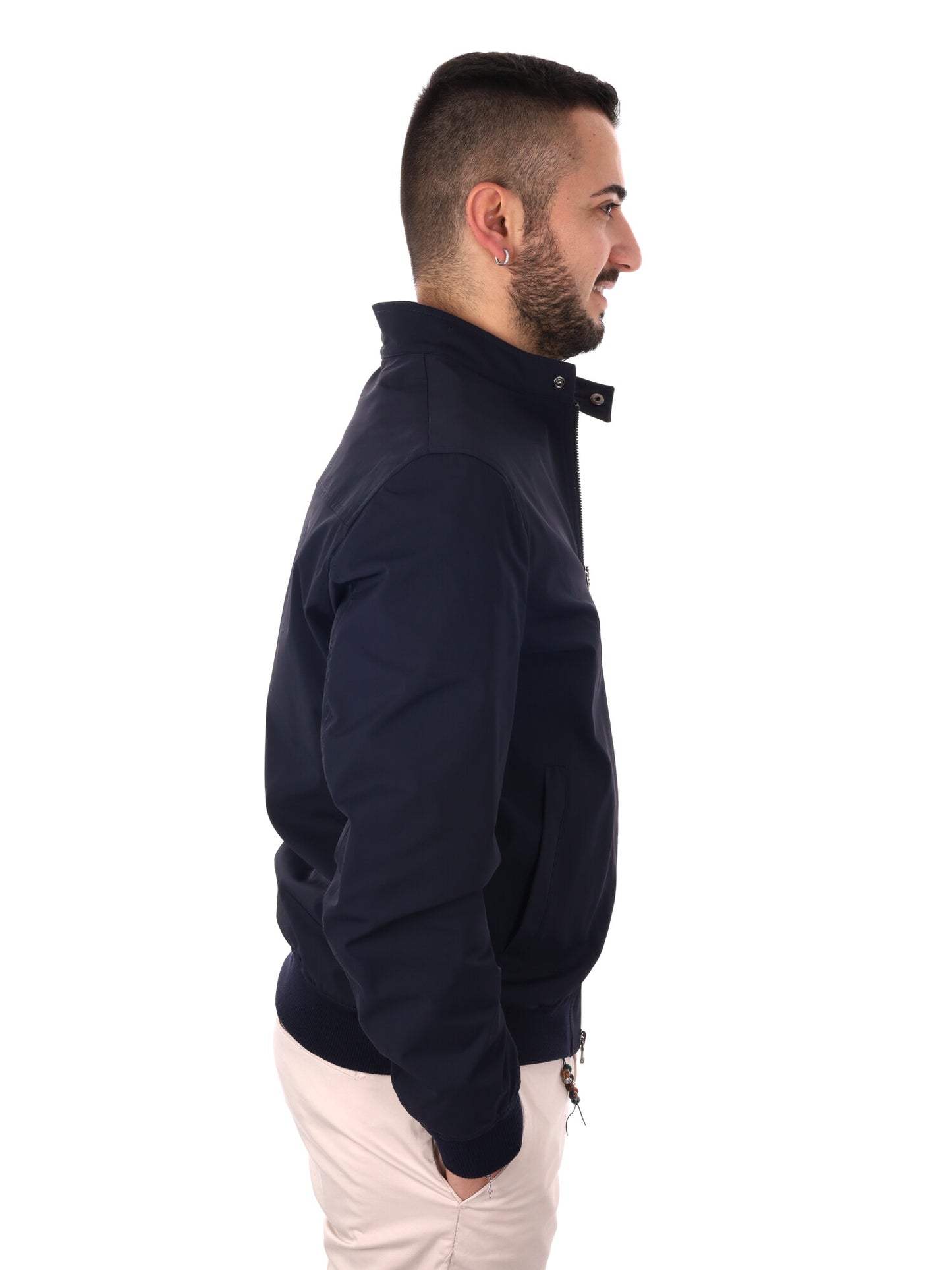 Giubbino Tambay blu da uomo, stile versatile e moderno