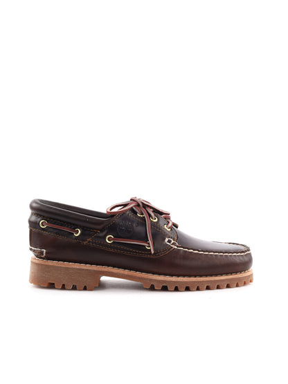 Scarpe da barca Timberland Authentic da uomo marroni in pelle
