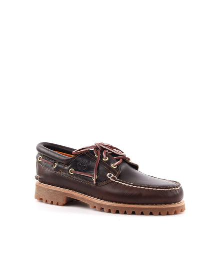Scarpe da barca Timberland Authentic da uomo marroni in pelle
