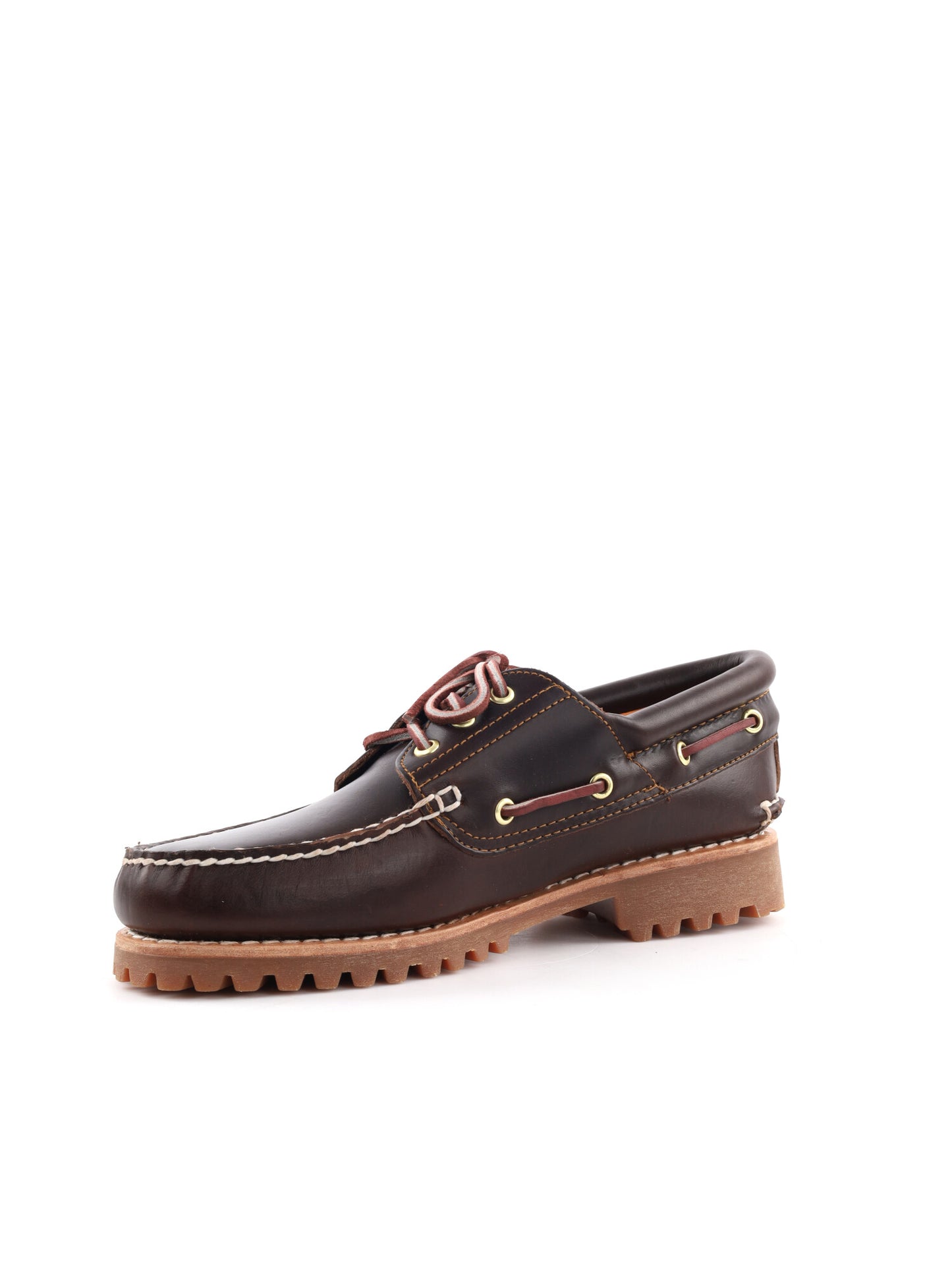 Scarpe da barca Timberland Authentic da uomo marroni in pelle