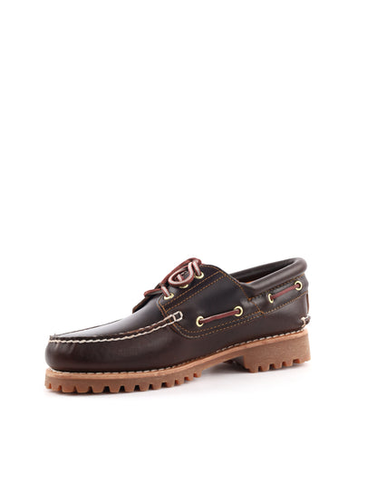 Scarpe da barca Timberland Authentic da uomo marroni in pelle
