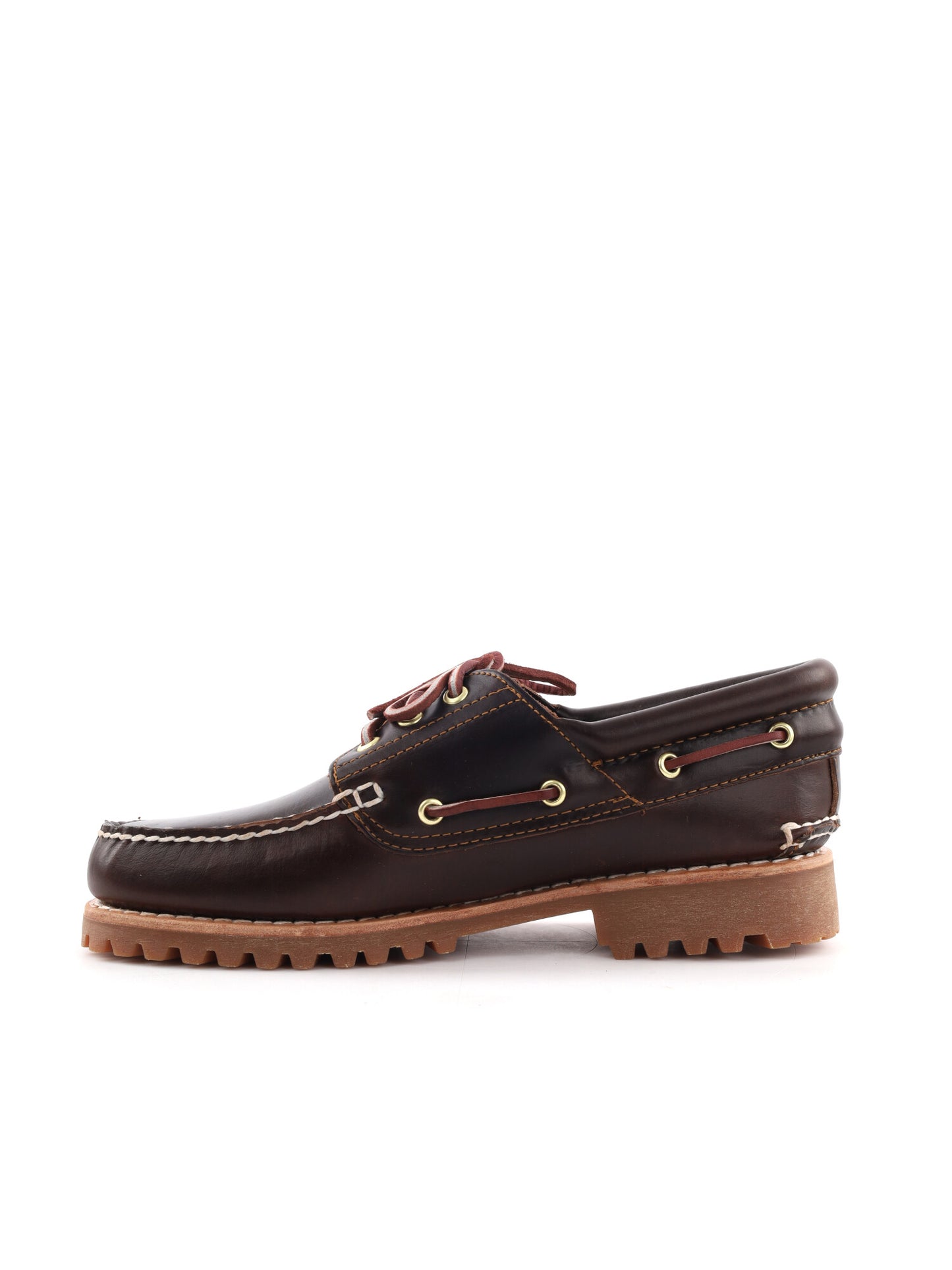 Scarpe da barca Timberland Authentic da uomo marroni in pelle