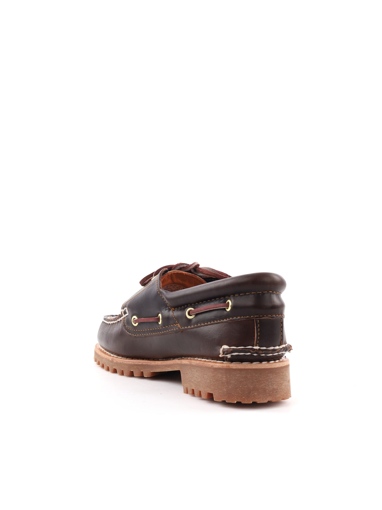 Scarpe da barca Timberland Authentic da uomo marroni in pelle
