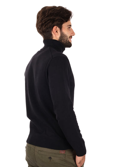 MAGLIA CON COLLO LUPETTO TIMBERLAND DA UOMO NERO