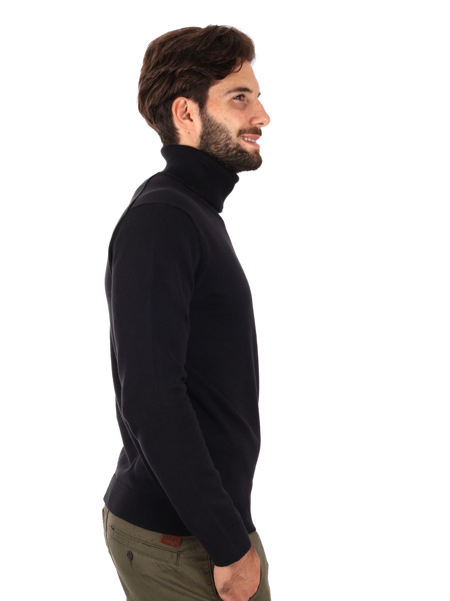 MAGLIA CON COLLO LUPETTO TIMBERLAND DA UOMO NERO