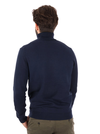 MAGLIA CON COLLO LUPETTO TIMBERLAND DA UOMO BLU