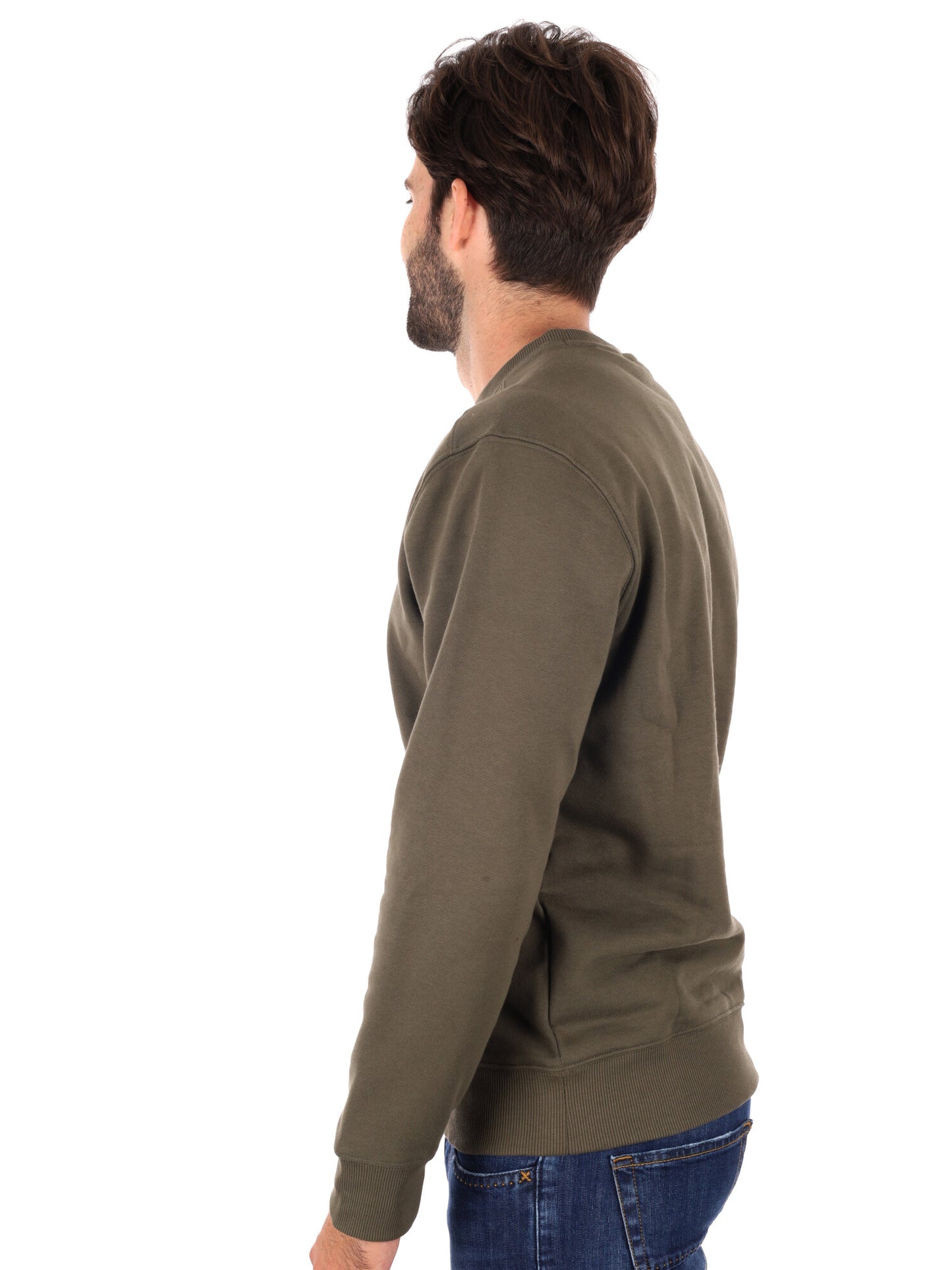 FELPA GIROCOLLO KENNEBEC RIVER TIMBERLAND DA UOMO VERDE