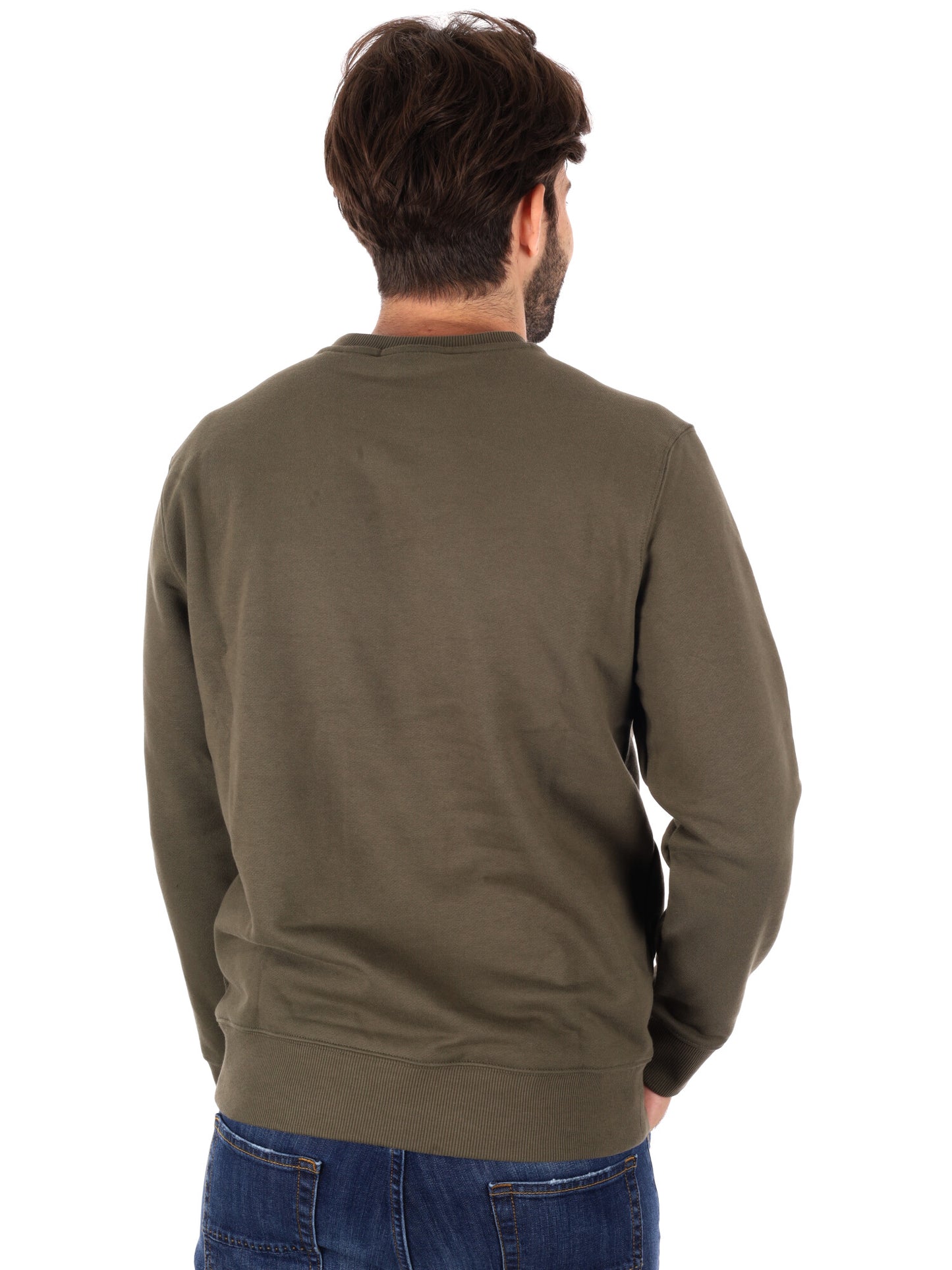 FELPA GIROCOLLO KENNEBEC RIVER TIMBERLAND DA UOMO VERDE