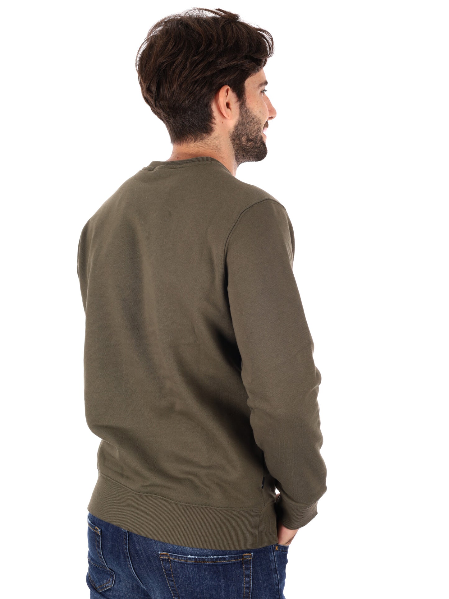 FELPA GIROCOLLO KENNEBEC RIVER TIMBERLAND DA UOMO VERDE