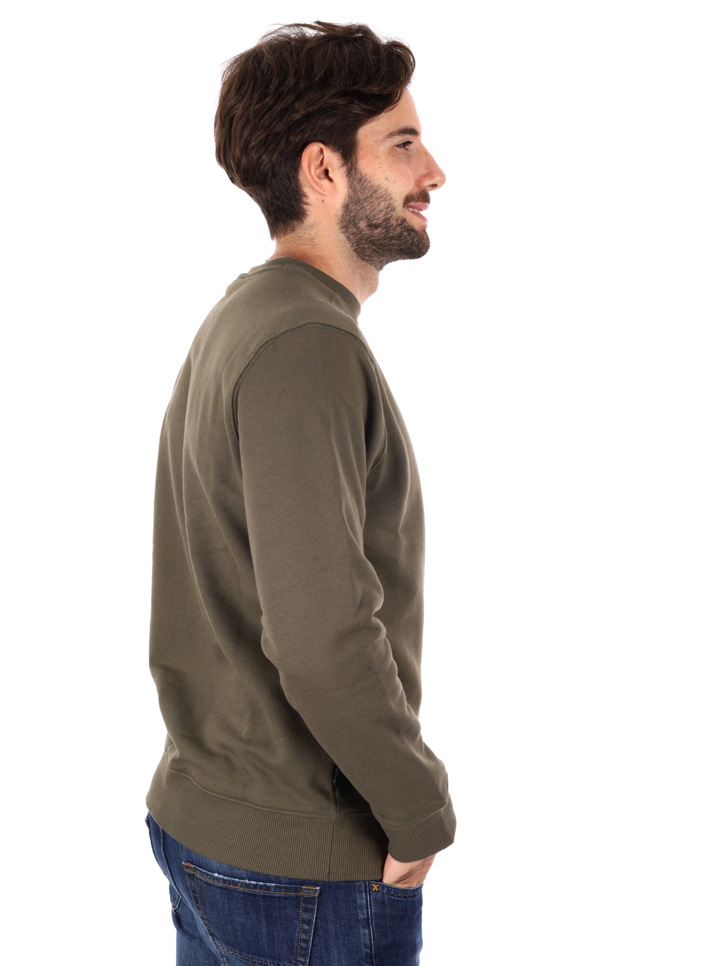 FELPA GIROCOLLO KENNEBEC RIVER TIMBERLAND DA UOMO VERDE