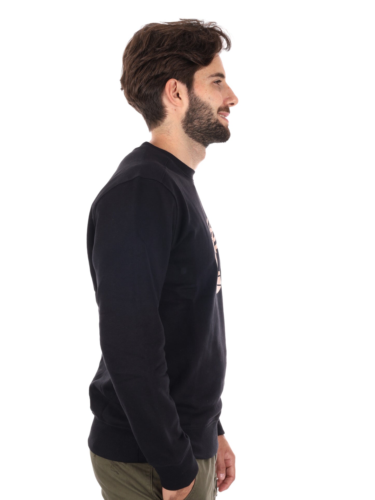 FELPA GIROCOLLO KENNEBEC RIVER TIMBERLAND DA UOMO NERO