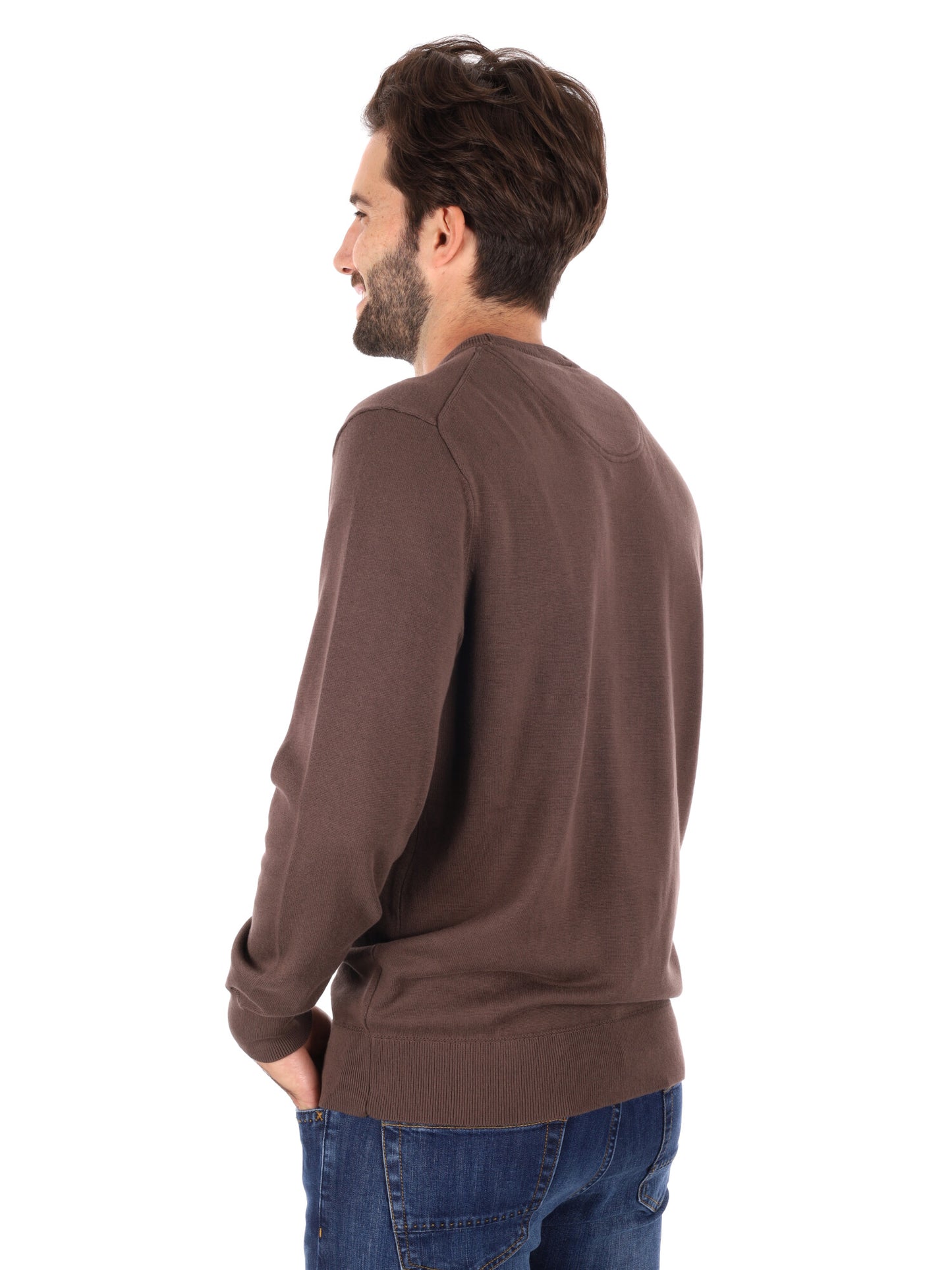 MAGLIA GIROCOLLO WILLIAMS RIVER TIMBERLAND DA UOMO MARRONE