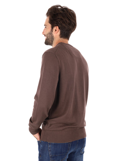 MAGLIA GIROCOLLO WILLIAMS RIVER TIMBERLAND DA UOMO MARRONE