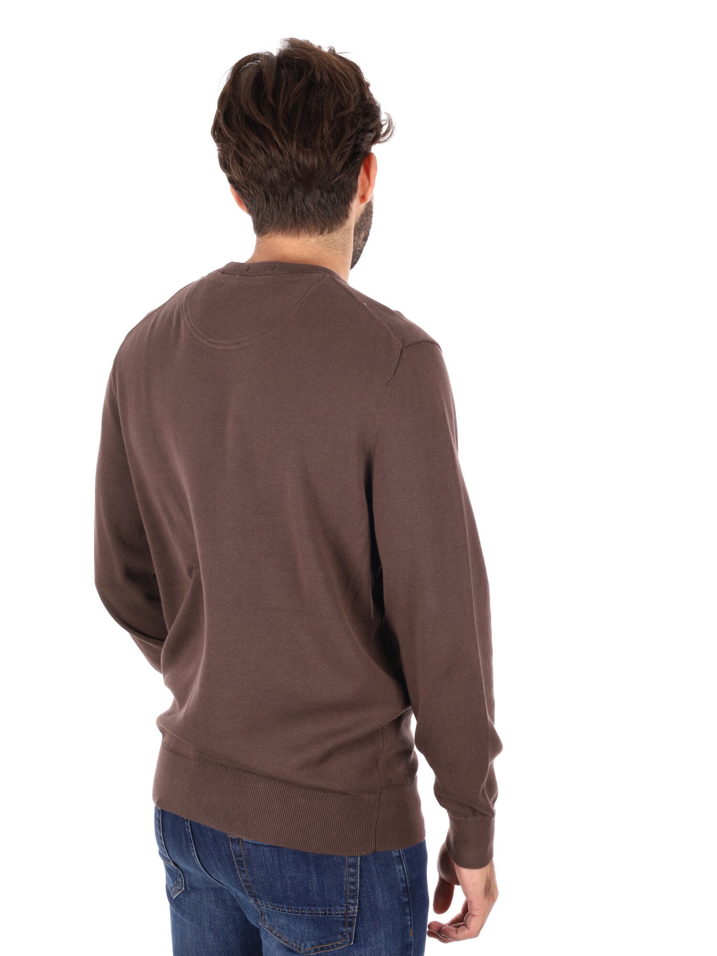MAGLIA GIROCOLLO WILLIAMS RIVER TIMBERLAND DA UOMO MARRONE