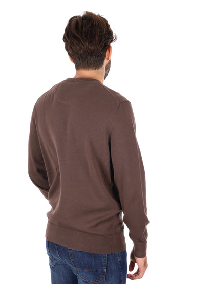MAGLIA GIROCOLLO WILLIAMS RIVER TIMBERLAND DA UOMO MARRONE