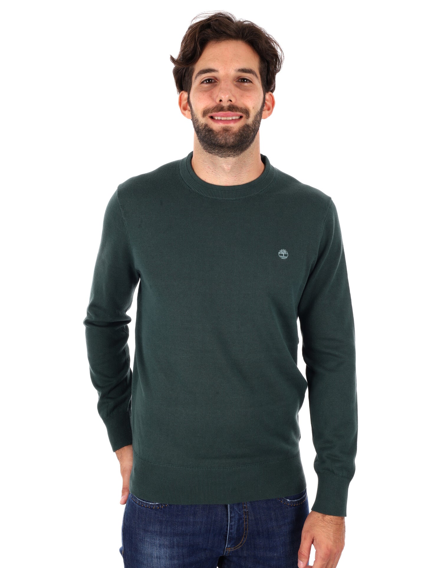 MAGLIA GIROCOLLO WILLIAMS RIVER TIMBERLAND DA UOMO VERDE