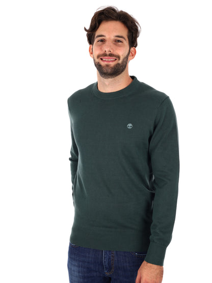 MAGLIA GIROCOLLO WILLIAMS RIVER TIMBERLAND DA UOMO VERDE