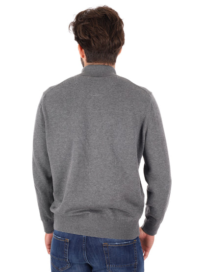 PULLOVER CON MEZZA ZIP WILLIAMS RIVER TIMBERLAND DA UOMO GRIGIO