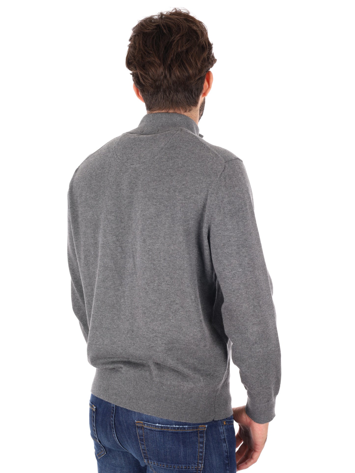 PULLOVER CON MEZZA ZIP WILLIAMS RIVER TIMBERLAND DA UOMO GRIGIO