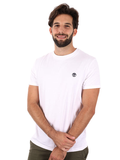 T-SHIRT DUNSTAN RIVER TIMBERLAND DA UOMO BIANCO