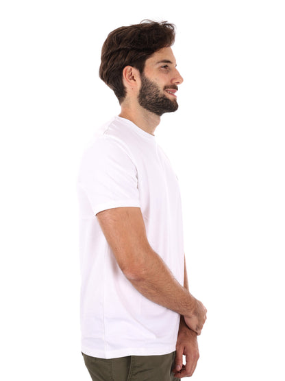 T-SHIRT DUNSTAN RIVER TIMBERLAND DA UOMO BIANCO