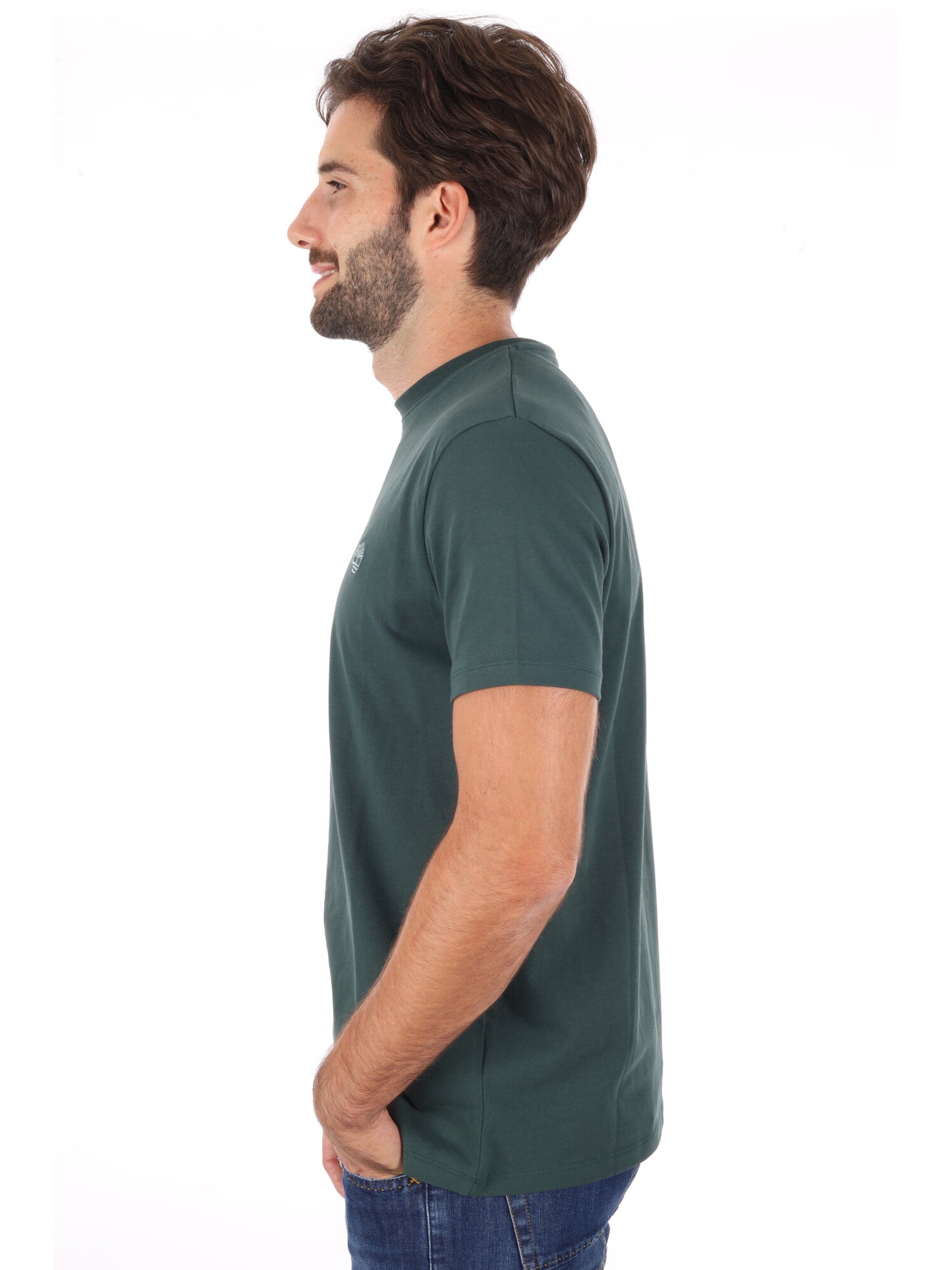T-SHIRT DUNSTAN RIVER TIMBERLAND DA UOMO VERDE