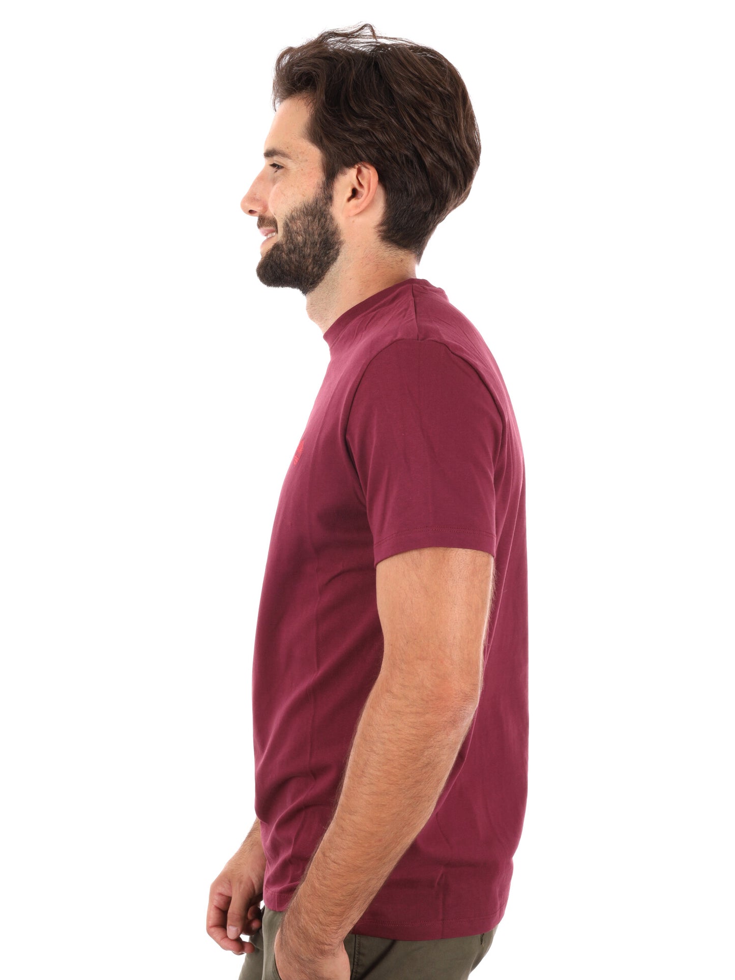 T-SHIRT DUNSTAN RIVER TIMBERLAND DA UOMO BORDEAUX