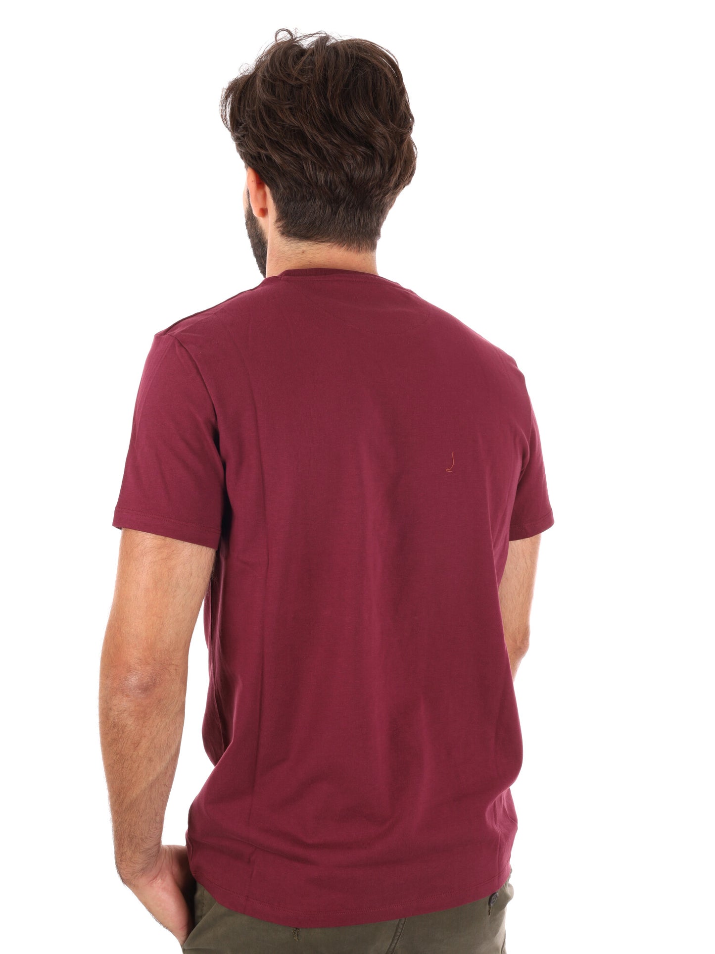 T-SHIRT DUNSTAN RIVER TIMBERLAND DA UOMO BORDEAUX