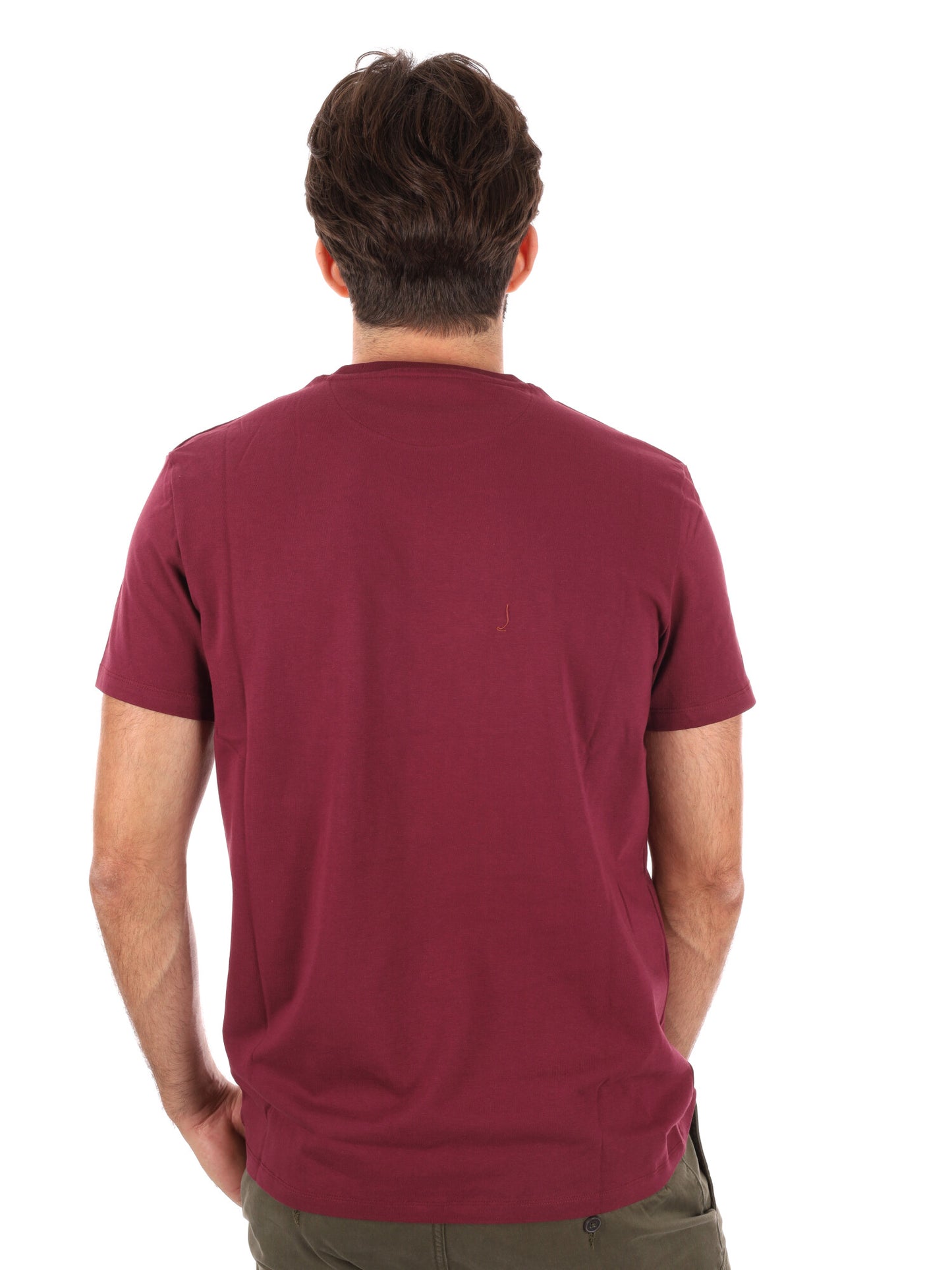 T-SHIRT DUNSTAN RIVER TIMBERLAND DA UOMO BORDEAUX