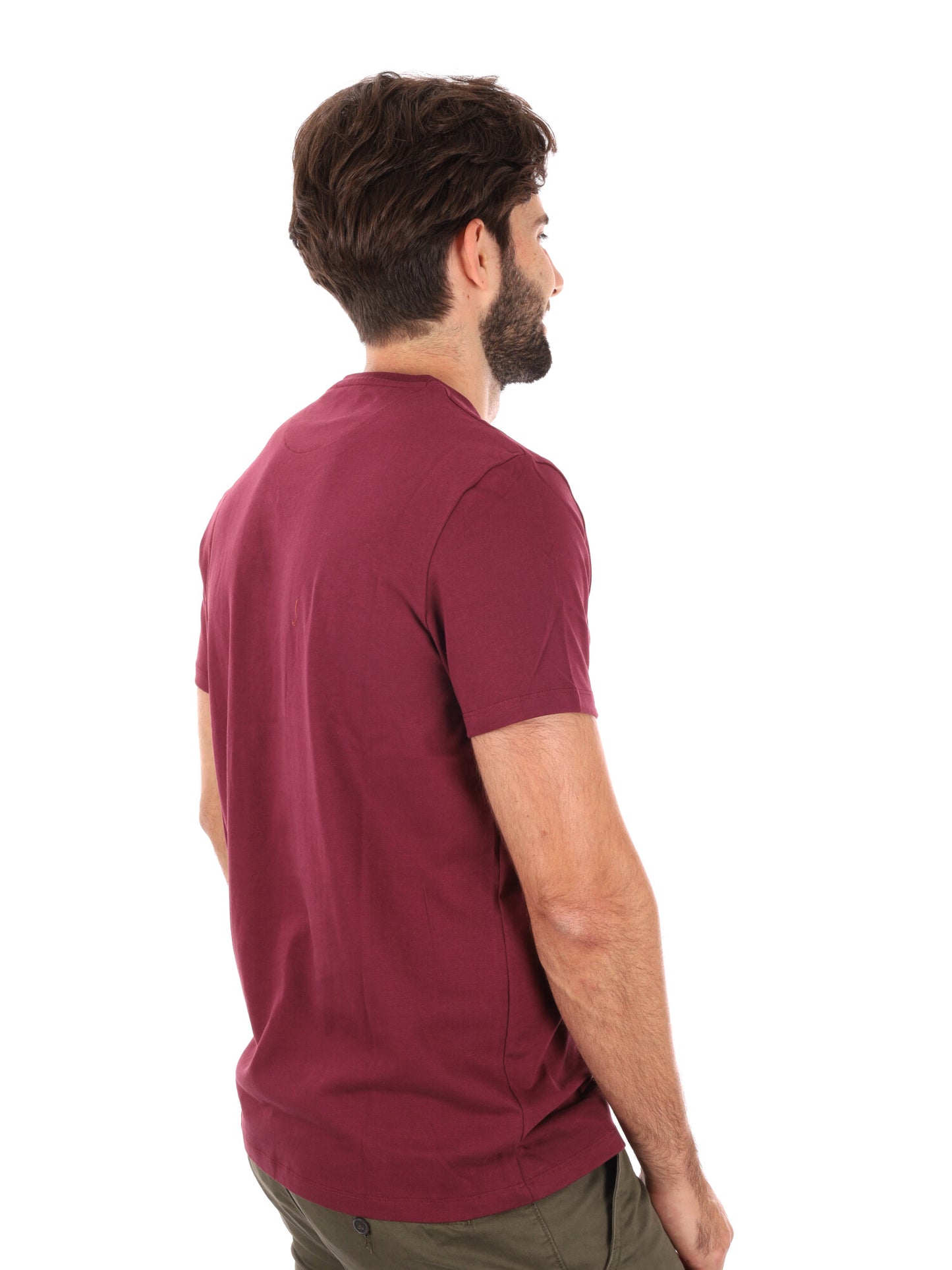 T-SHIRT DUNSTAN RIVER TIMBERLAND DA UOMO BORDEAUX