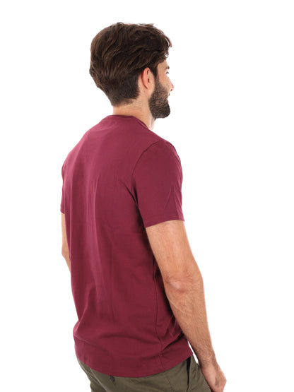 T-SHIRT DUNSTAN RIVER TIMBERLAND DA UOMO BORDEAUX